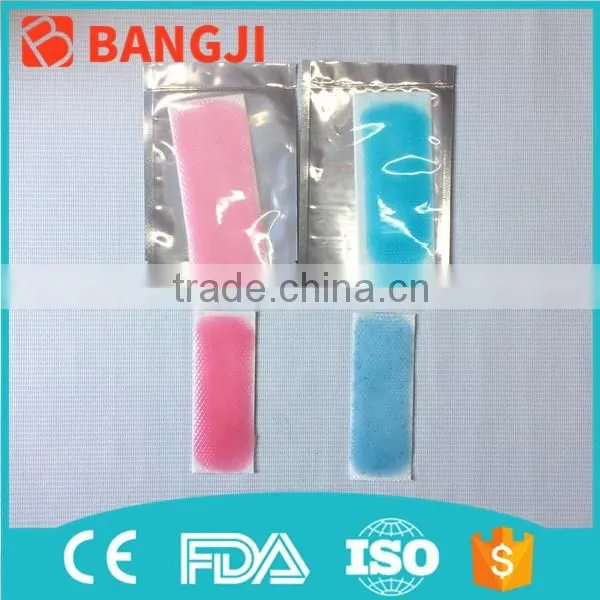 Fever reducing cool sheet fever cooling gel patch for child fever cooling pack