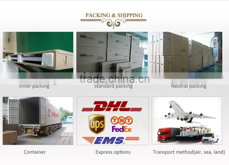 Discount 55 inch lcd screen player multi touch screen kiosk