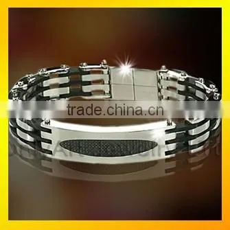Bulk stainless steel fashion bracelet 2016 latest design custom bracelet