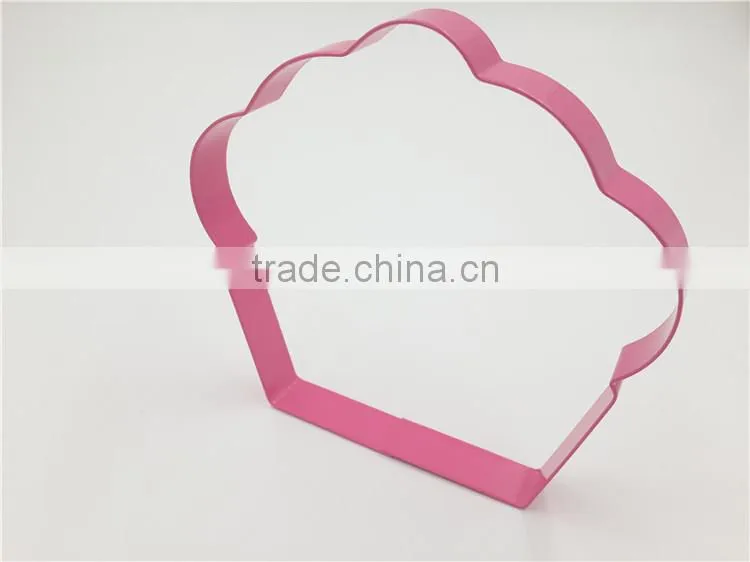 Non-stick coating beard cookie cutter