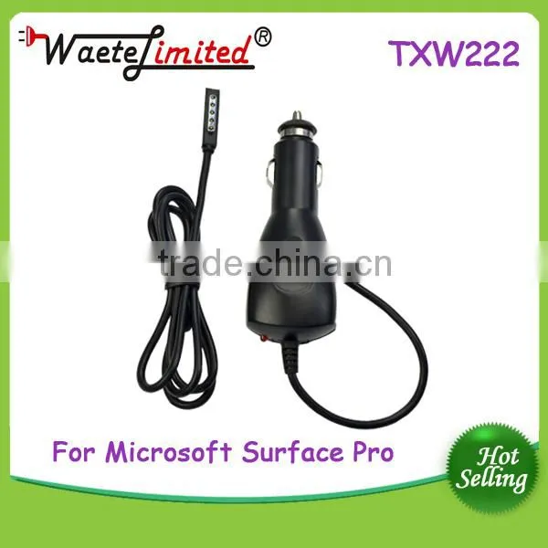 3.6v hight quality tablet car charger with factory wholesale price for microsoft surface pro
