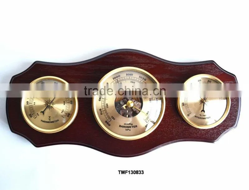 High Quality Wooden Weather Station
