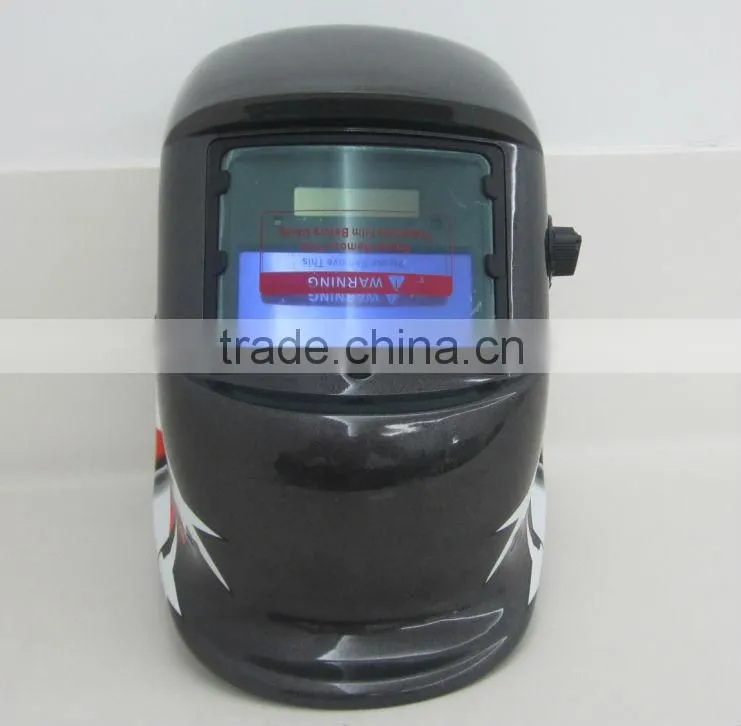 CE solar auto Darkening welding mask with Grinding and sensitivity and adjustable function