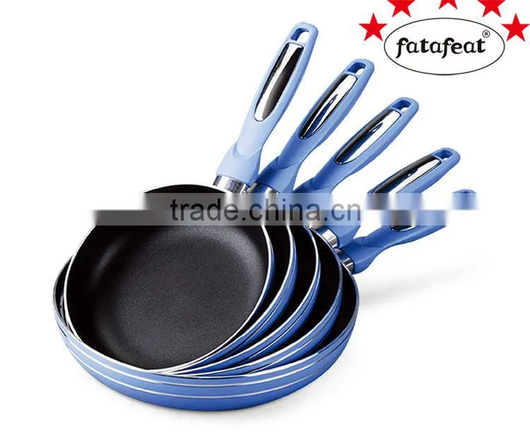 5pcs non-stick frying pan set with bakelite handle