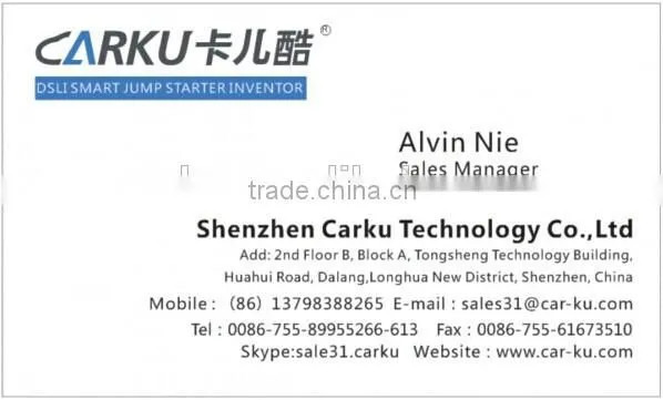 Carku Ultra Slim power bank 6000mAh