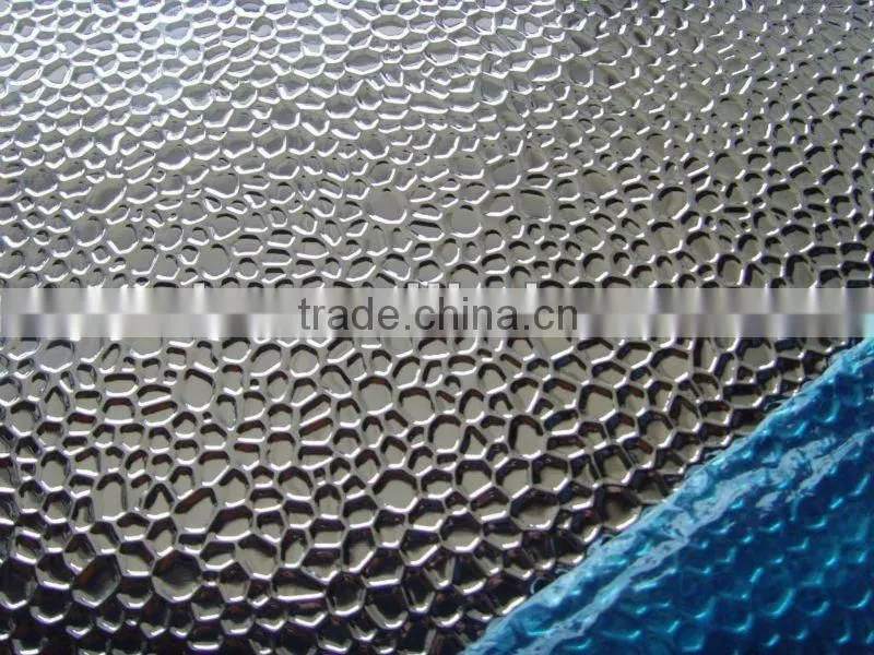 bright pebble embossed aluminum coil sheet 3003 3004 for Insulation