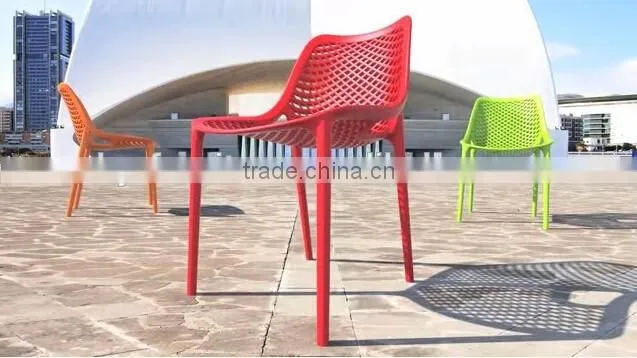 High Quality Stackable PP plastic Rattan Chair, HYQ-02
