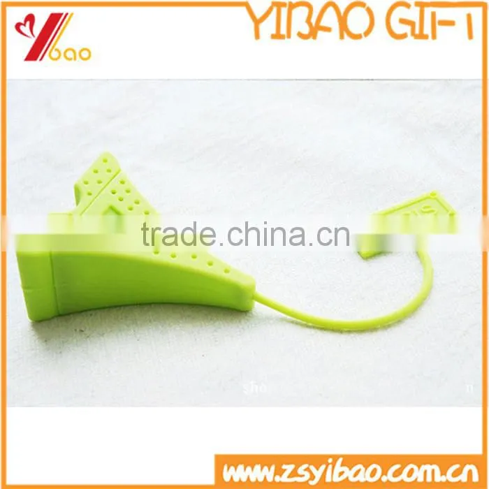 Paris Eiffel Tower Shape Silicone Tea Infuser With Multicolor