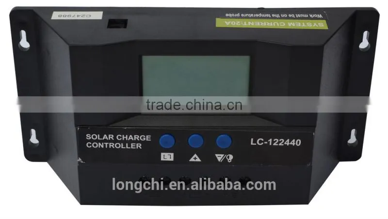 10A PWM solar charge controller with LCD display