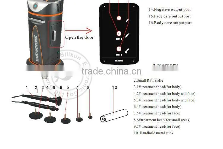 hotsale radio frequency facial machine KK-RF02