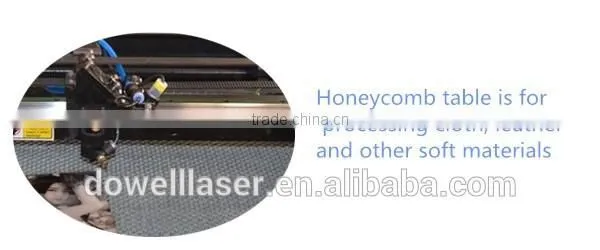 2016 new style Dowell CO2 leatheer craft concrete laser engraving machine for nonmetal materials