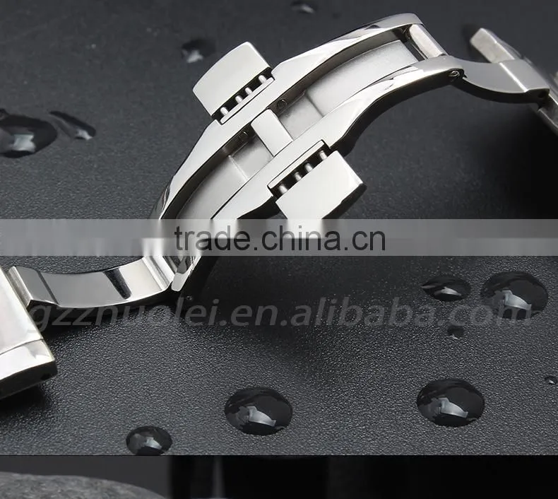 24mm high quality imported stainless steel watch bracelet for men's and women's Wholesale 3PCS