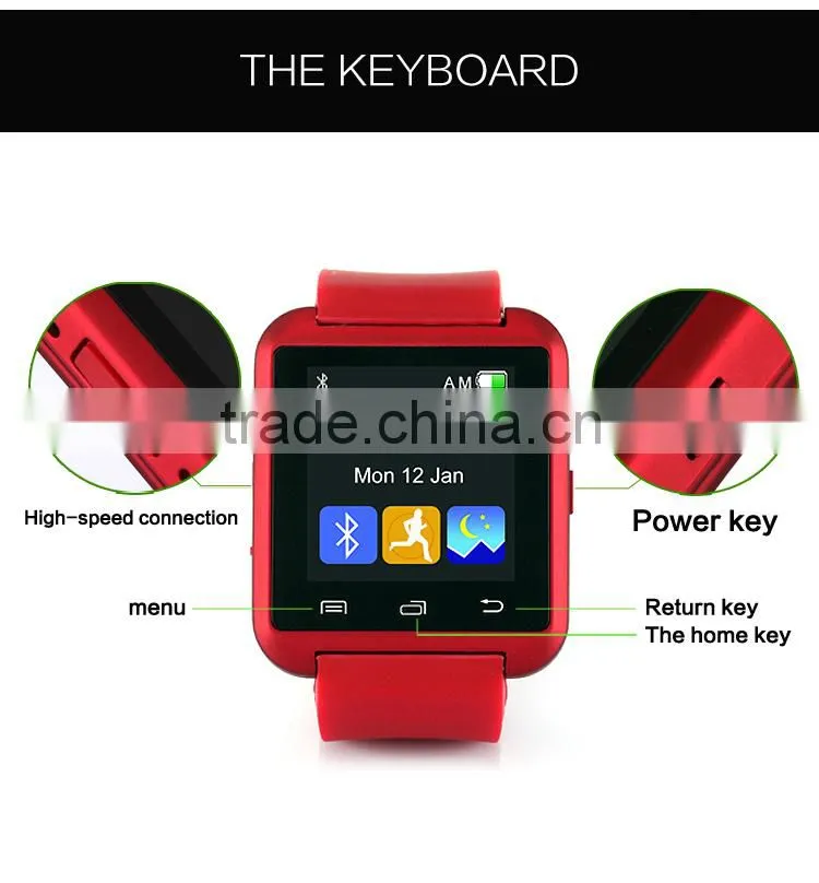 2015 OEM factory latest wrist watch mobile phone