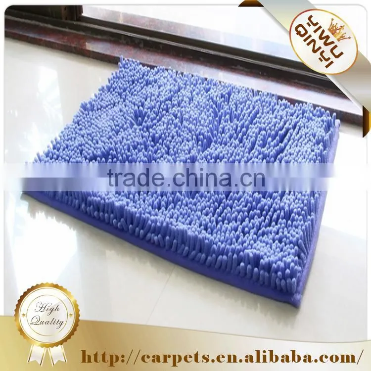 Chinese imports wholesale Microfiber chenille bath rug