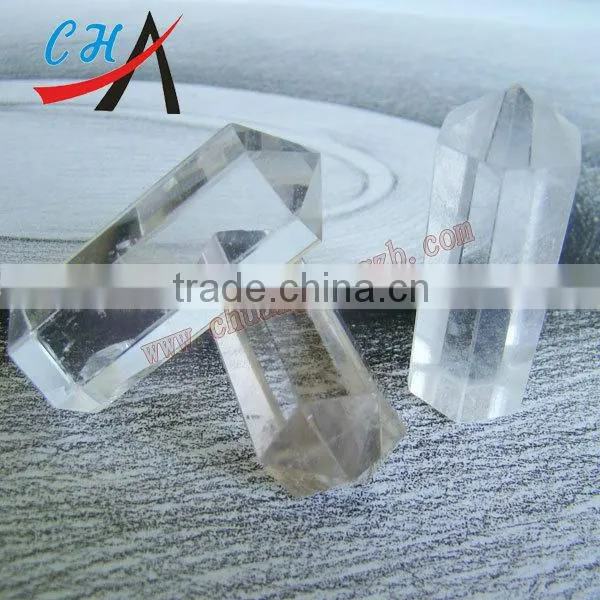 Fashion transparent quartz crystal point pendants