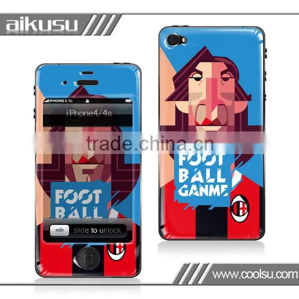 wholesale factory luxury epoxy gel skin PU case cover for iPhone 4 5s