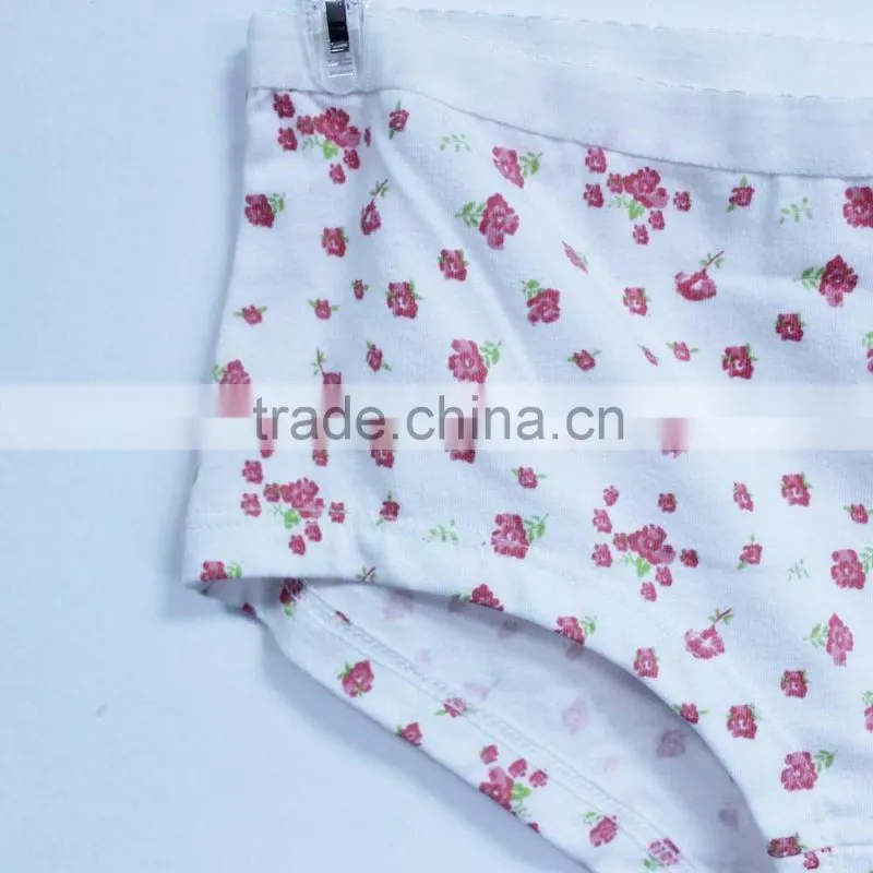 China children's underwear factory stylish girls panties thong little girls preteen underwear