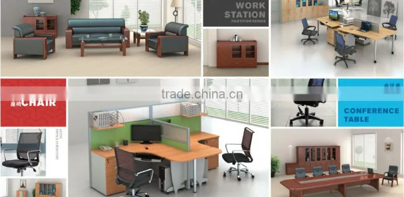 Wholesale office cubicles workstation desk with partition wall OEM China furniture factory