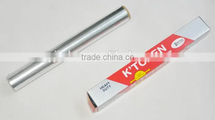 Recyclable kitchen aluminum foil roll