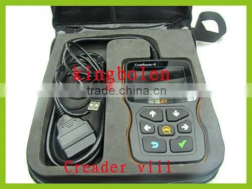 Newest arrival latest code reader 8 scanner tool support the function of OBDII&EOBD with first-class free technical support