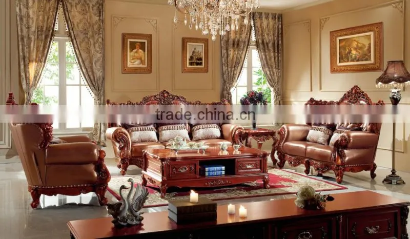Sectional Leather sofa Living Room Furniture Sofa GZH8866#