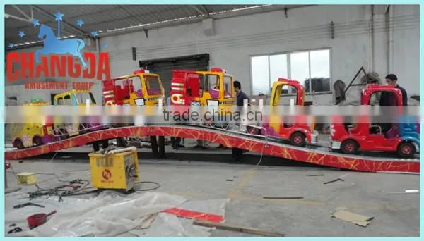 C&Q Amusement rides, Exciting!! Entertainment Equipment Amusement Park Children Climbing Car Games Kiddie Train Rides