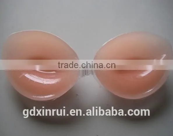 Latest Nude Silicon Strapless Breast Enhancer Bra
