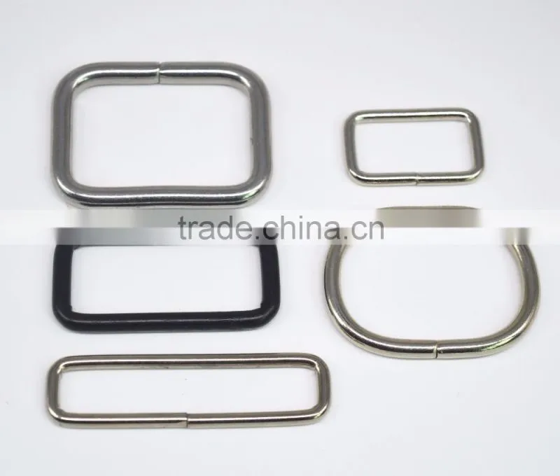 Yukai 2 inch Rectangle Metal Welded Buckles For Bag/Luggage/Leather Craft Accessories