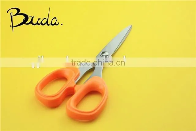 Colourful stainless steel with ABS handle school scissors BD-S1601