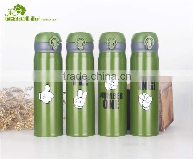 sport vacuum flask Stainless steel thermos sports water bottle