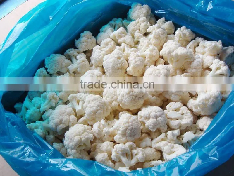 IQF frozen Cauliflower with good quality and hot price