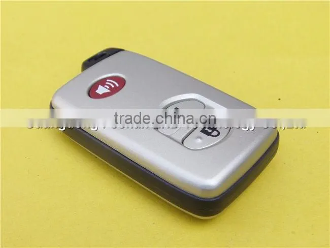 2+1 Buttons smart key shell case fob for Toyota 4Runner Venza Land Cruiser