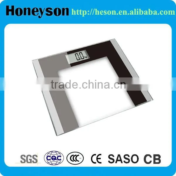 HS-198 Hotel Bathroom Scale with LCD display 330lb hotel digital bathroom scale weighing scales for hotel guest rooms