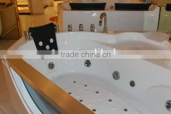2016 acrylic bath tub bathing massage whirlpool Made in China Q368N