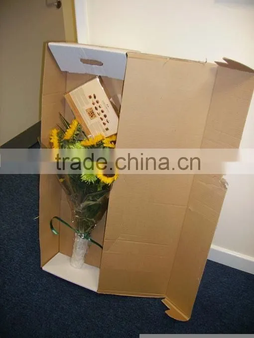 beautiful foldable cardboard boxes for flowers