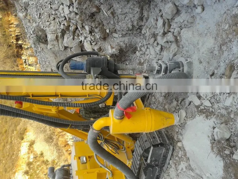 Load sensing hydraulic down hole drill rig machine