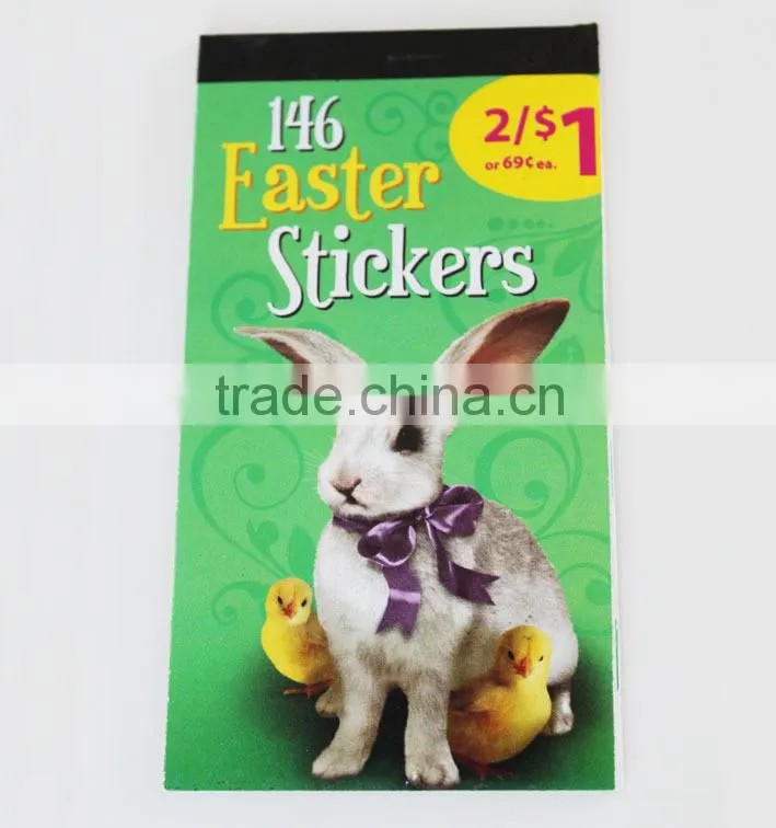 Easter sticker for kids/animal stickers for kids