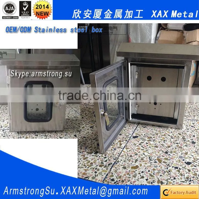 XAX62DB OEM ODM Wireless Fiber Optics Satellite Communication Cable Television stainless steel distribution control box