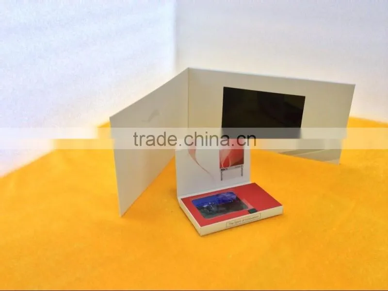 5inch LCD greeting cards