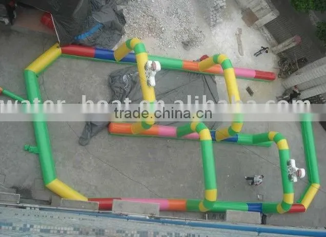 inflatable air tumble track inflatable zorb tracing track