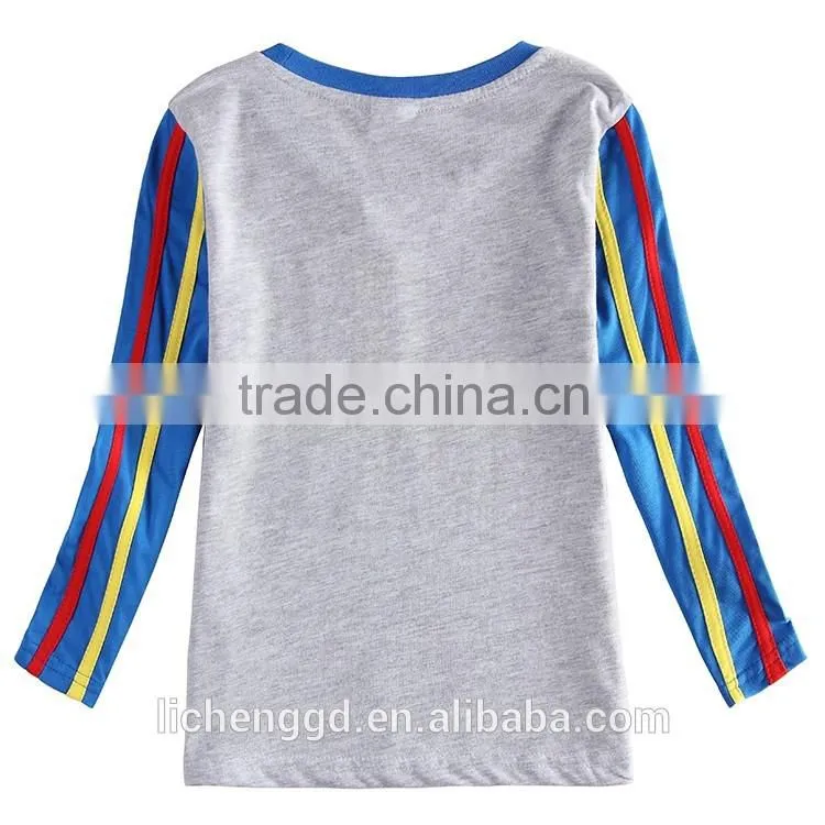 (A6412) 2-6Y Nova t shirts boys baby clothing spring/autumn t shirt 100%cotton kids new winter t shirts children casual wear