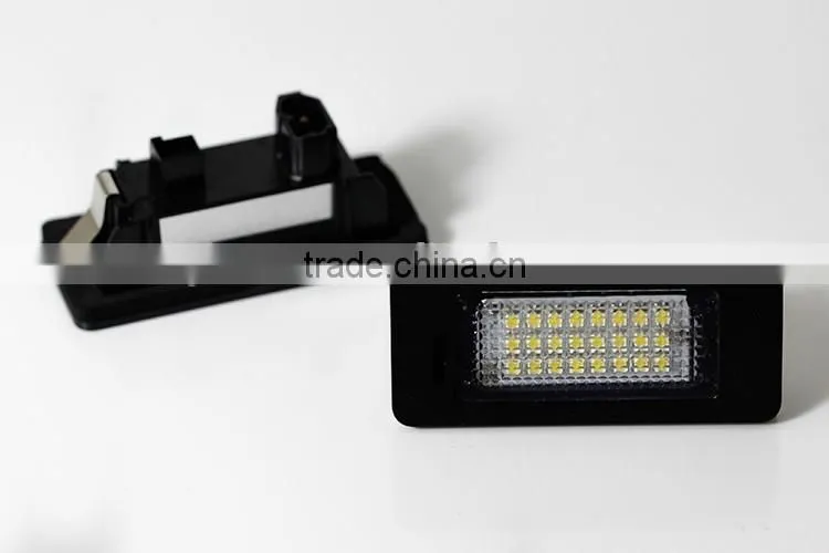 Best price guaranteed light up license plate DC12V-30V led license light for B mw 1,3,5 ,X series
