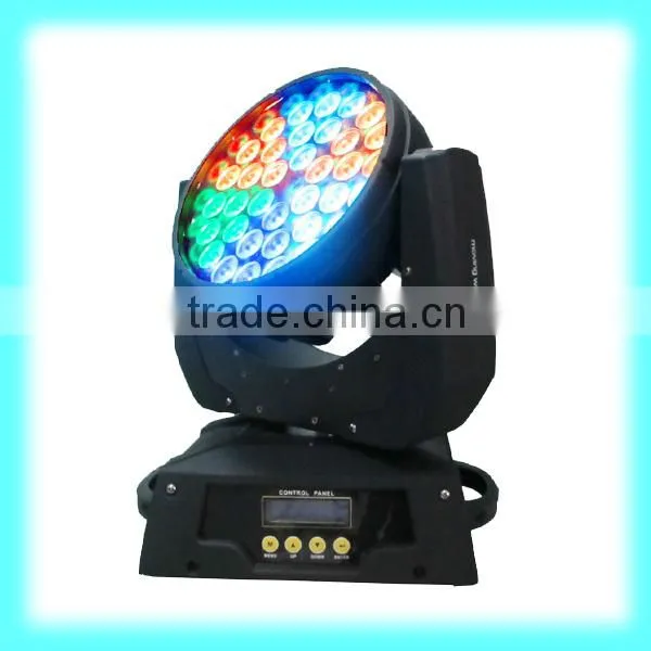 dmx moving wash light 36*8W RGBW 4IN1 LED moving head light