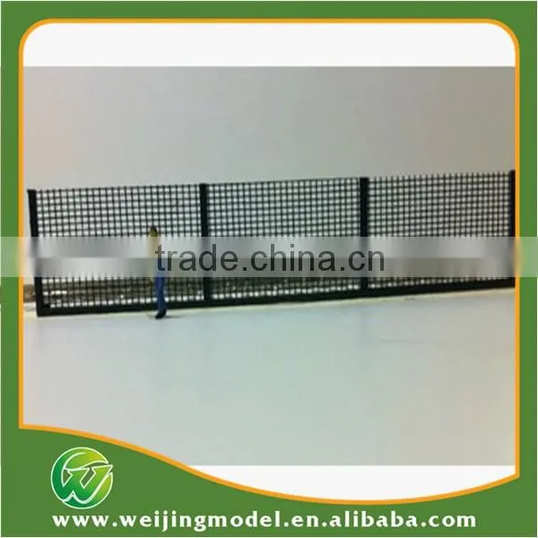 new model HO plastic cheap garden fence for architecture model train