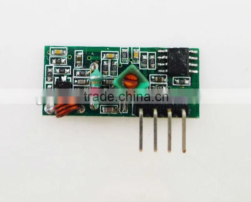 433MHZ or 315MHZ RF transmitter and receiver link kit for ARM/MCU WL