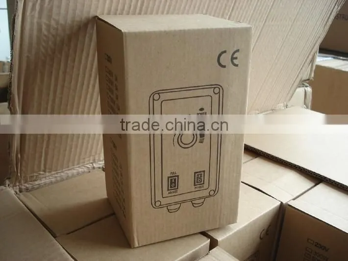 Suitable for most 230VAC ventilation fans Stepless Speed governor