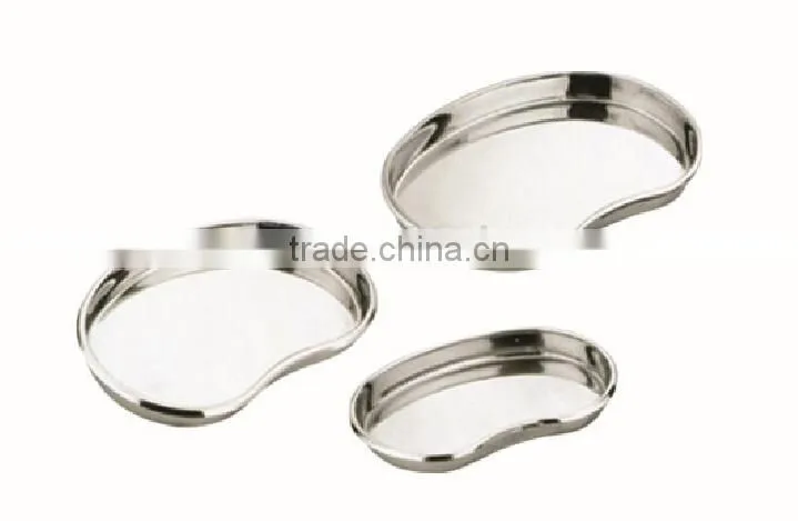 MK03-723 Hospital Surgical Medical Stainless Steel Medical Hollow Ware Instruments Deep Kindney Shape Plate
