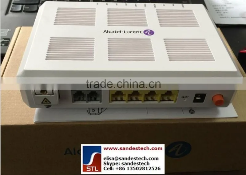 Alcatel Lucent Bell I-240E ONU FTTH ONT GPON ONU 4GE/FE+2 POTS Alcatel I-240E I-120E-Q I-040E