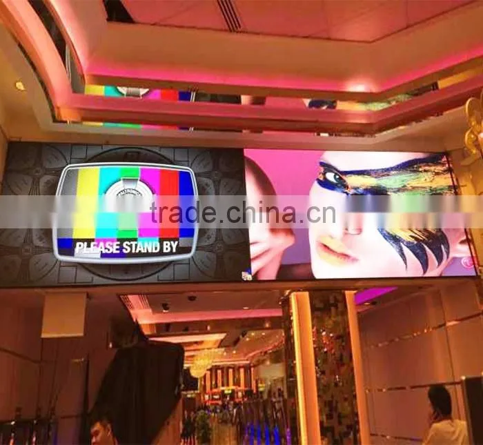 40X9 inch full-color RGB LED sign wireless and usb programmable rolling information P3 indoor led display screen