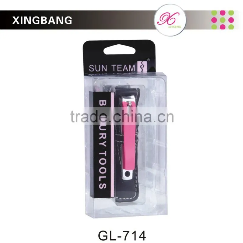 promotional cosmetic stainless steel nail clipper, nail care tools